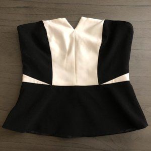 H&M Black/White Corset